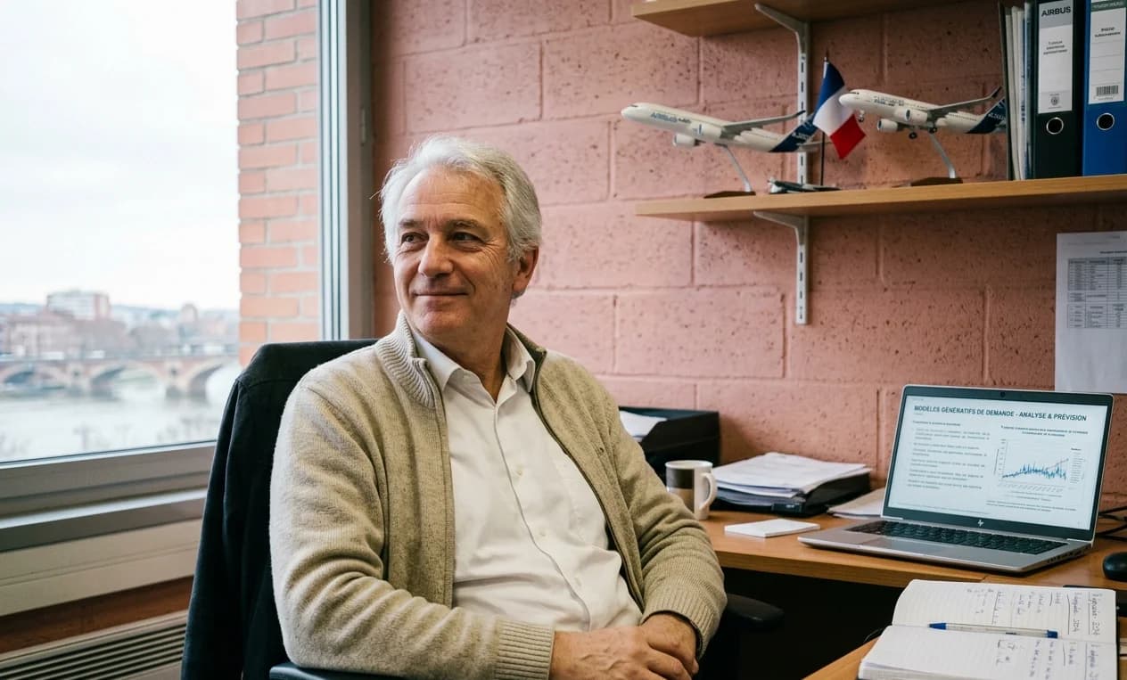 Client en situation de travail après la formation IA Générative à Toulouse