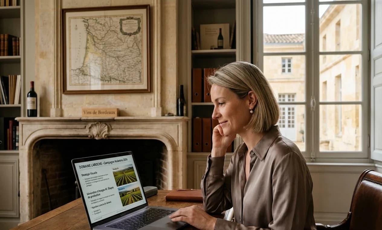 Client en situation de travail après la formation IA Générative à Bordeaux